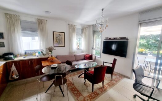 2 rooms with balcony in Dizengof